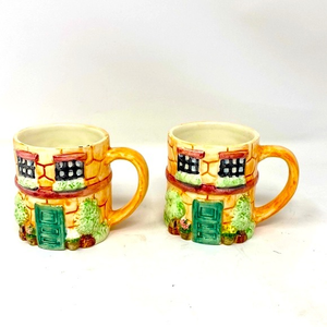 Country House" Hand Painted‎ Mug Coffee Cup